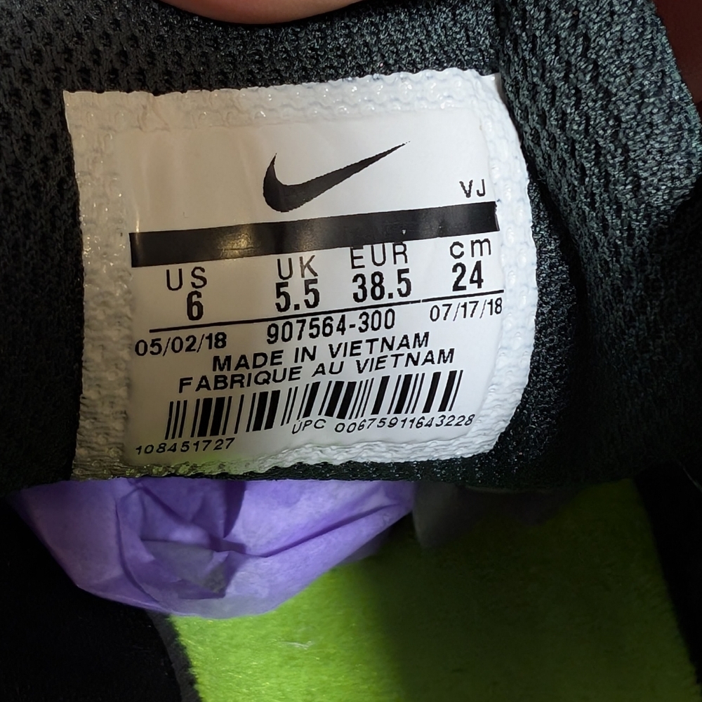 Nike zoom rival S9 Multi‎ Track and Field Shoes Size 6 - Picture 7 of 8
